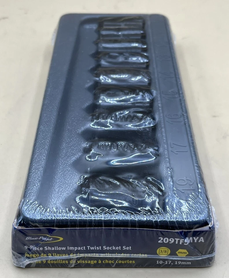NEW BLUE-POINT TOOLS 3/8" DRIVE METRIC SHALLOW TWIST IMPACT SOCKET S (MVP028925) - Image 2 of 3
