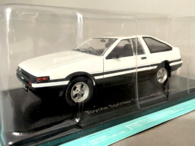 W821 新品 hachette TOYOTA SPRINTER TRUENO Toyota Sprinter Trueno AE86 [1983] 1/24 Diecast Model