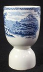 Johnson Brothers Old Britain Castles Blue Made in England Double Egg Cup