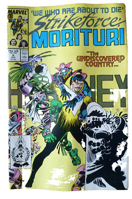 Marvel Comic- Strikeforce Morituri, August 1987 No. 9