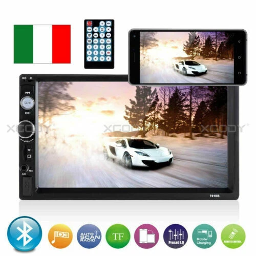 Autoradio e frontalini da auto con touchscreen con lettore MP3