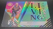 Jason Kidd Illusions Living Legends Insert Emerald Parallel Nets 2020-21