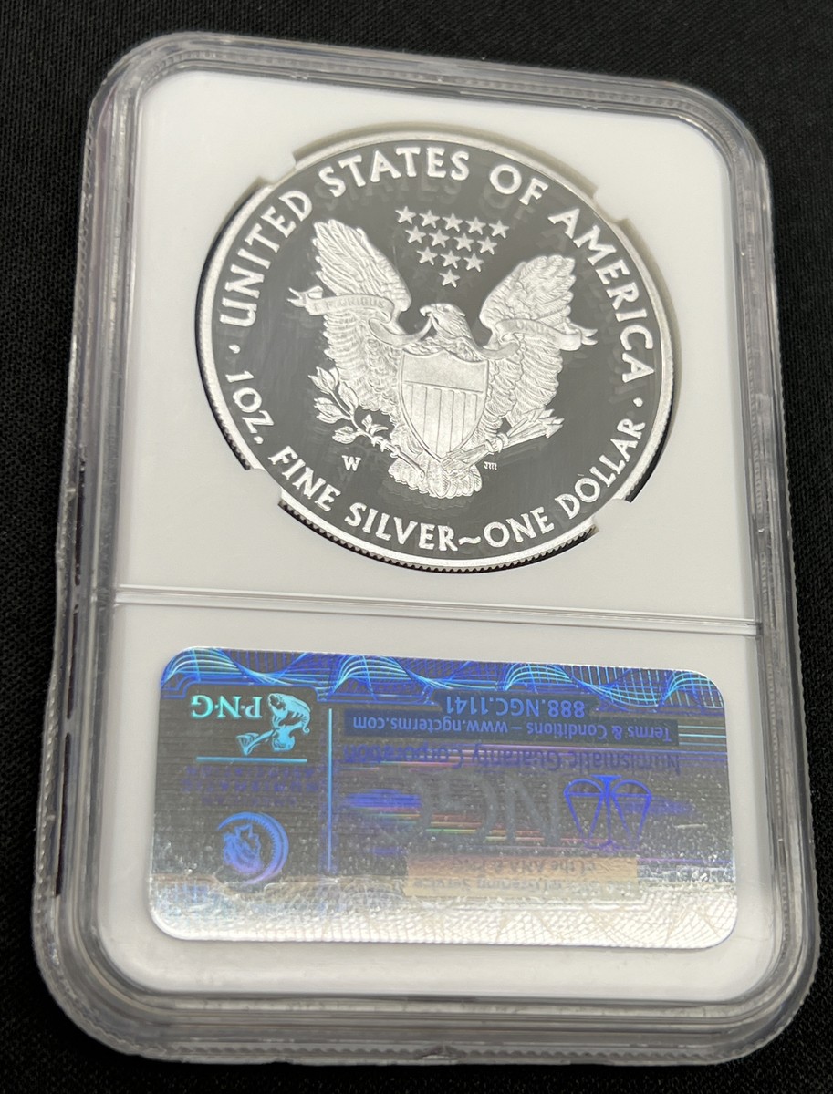 レア‼️2014年 シルバーシールド 1オンス プルーフ 銀製メダル №171 2014 W 1oz Proof American Silver Eagle NGC PF 70 Ultra Cameo Early