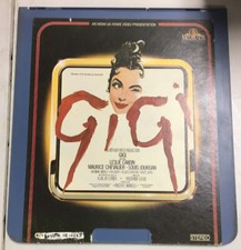 GIGI MGM UA CED MOVIE LESLIE CARON MAURICE CHEVALIER LOUIS JOURDAN