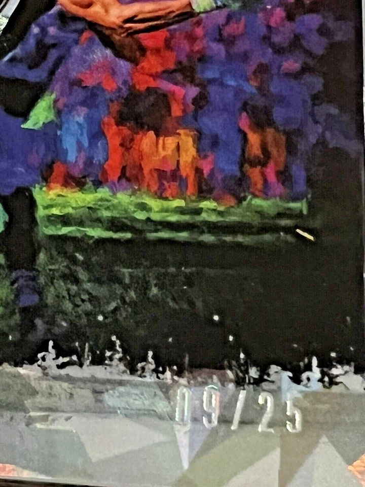 2015 Panini Portraits Rob Gronkowski Fathers Day Cracked Ice PSA 10 & PSA 9 #/25 - Image 4 of 4