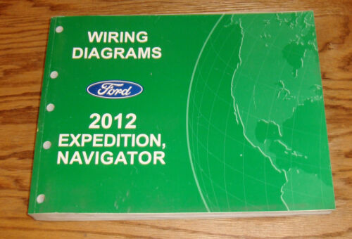 Original 2012 Ford Expedition Lincoln Navigator Wiring Diagrams Manual 12 - Afbeelding 1 van 1