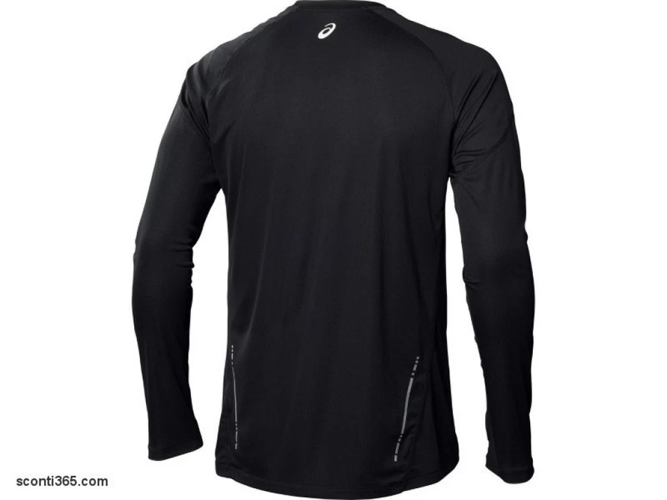ASICS Camiseta Ls Crew , Hombre, ASICS ; Artículo 114510-0904 (Negro) - Imagen 2 de 2