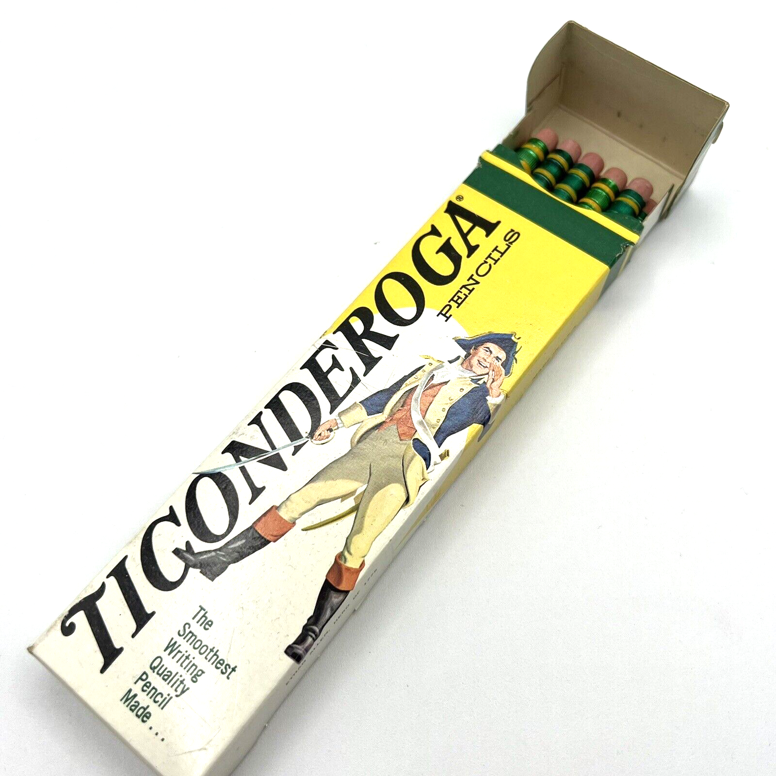 Vintage Dixon Ticonderoga #1388 2 5/10 Medium Pencils USA Ethan Allen-image