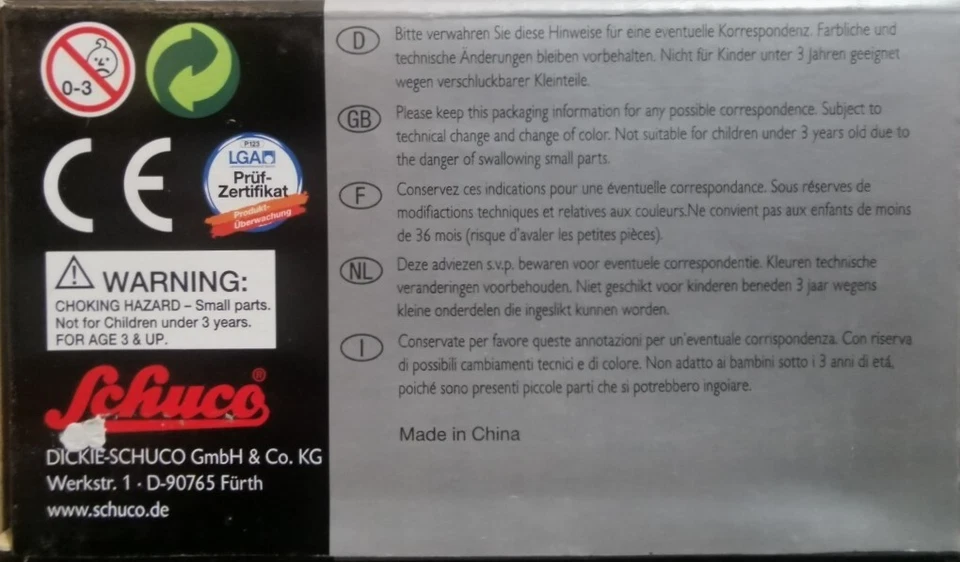 SCHUCO 254897 Camion 2 assi Mercedes Benz Unimog U20 - scala H0 - Immagine 4 di 4