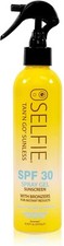 Selfie Tan'N Go Sunless SPF 30 Spray Gel Sunscreen with Bronzers 8 oz