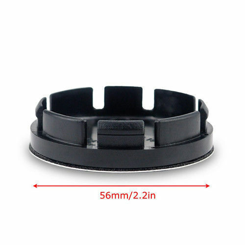 Schwarz 4x 56mm SEAT Nabendeckel Felgendeckel Nabenkappen  