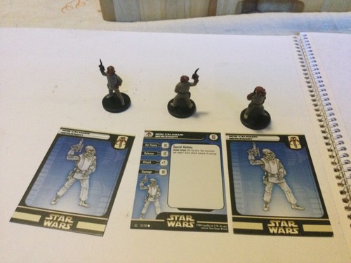 Figurine Star Wars Miniatures - Chagrian Mercenary Commander - Occasion (état TBE)