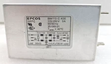EPCOS B84113-C-K30 Line Filter 115 / 250 V 3 A Used Fast Shipping