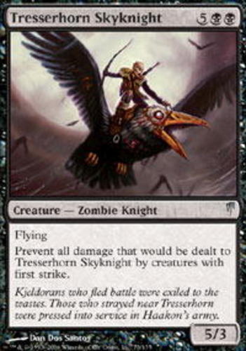 MTG magic cards 2x Tresserhorn Skyknight ColdSnap Light Play, English - Picture 1 of 1
