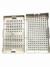 ASP APTIMAX STERILIZATION TRAY WITH LID Sterrad & Steam Autoclavable 10"X 6"X 1"
