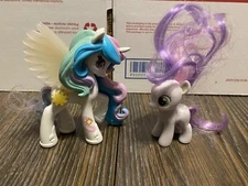 Hasbro My Little Pony Princess Celestia Equestria Girls 4" Plus Sweetie Belle