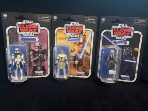 Star Wars  The Clone Wars VINTAGE COLLECTION VC103, VC182& VC202