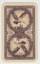Playing Swap Cards  GENUINE 1 only single VINTAGE OVER SIZE PIATNIK EAGLE 100YO