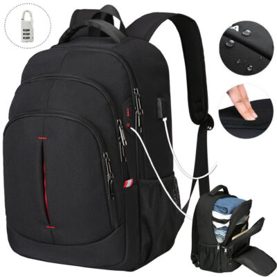 Männer Rucksack Schule Tasche Wasserdicht Rucksack... – Grandado