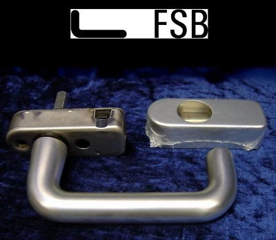 FSB 34-1070 Aluminium - Fenstergriff abschließbar Stift 7x32mm Fensterbeschlag - Bild 1 von 4