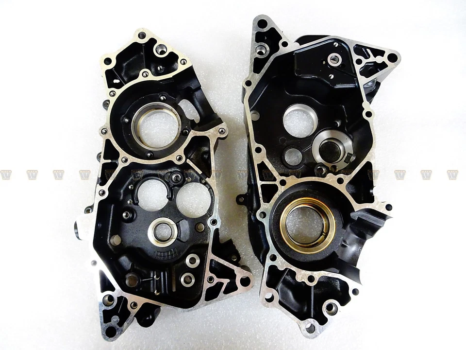 Juego de cárter plano negro Kawasaki NOS NUEVO 14001-5138 KD KE KS KD125 KE125 KS125 Foto 2 de 4