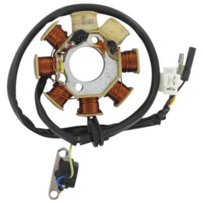 Roketa Maui MC 08 50 Lichtmaschine Stator 8 Spulen Ankerplatte Scooter 50cc 4T