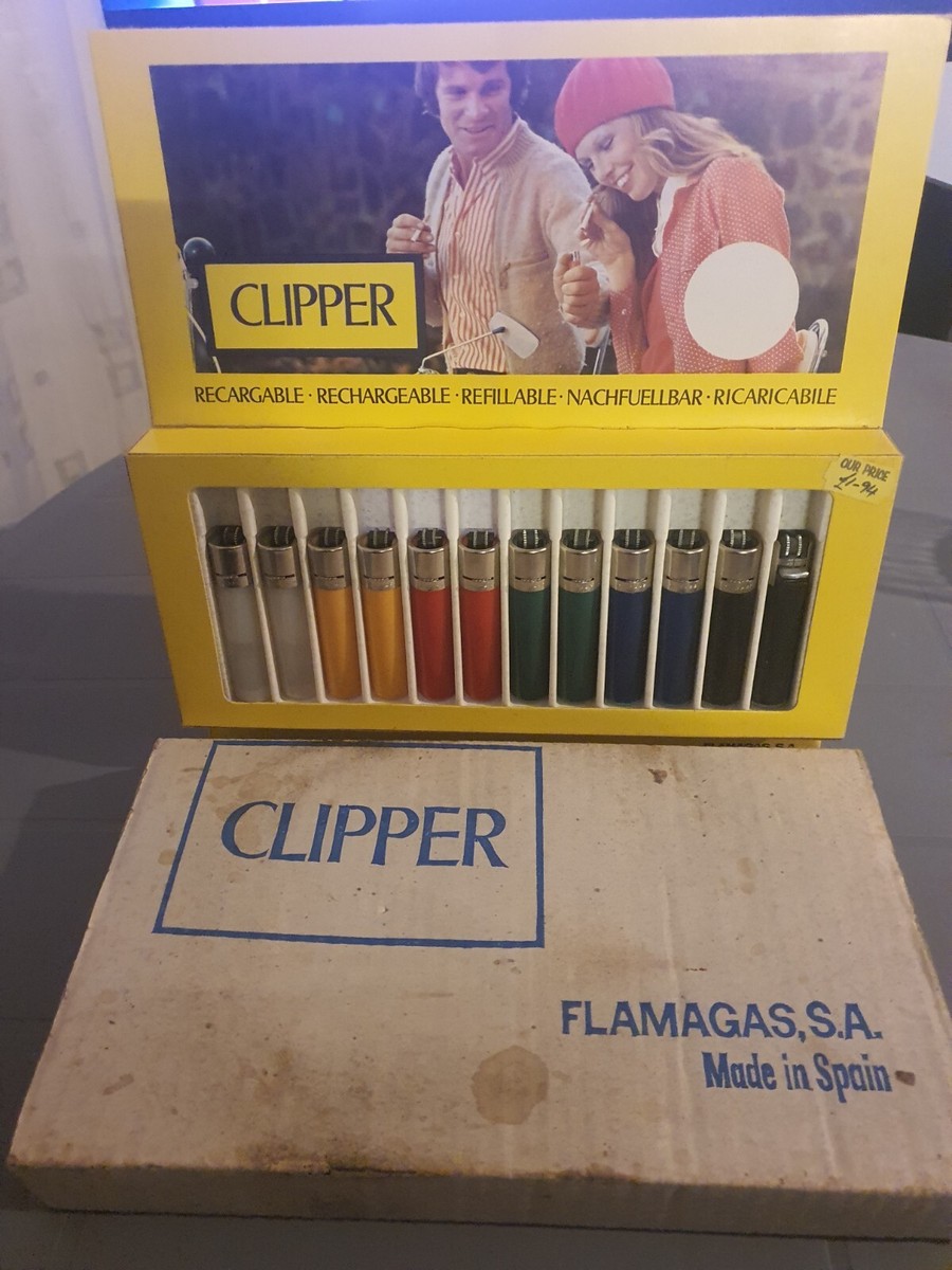 Adjustable Clipper Lighter Vintage 1970s Shop Display