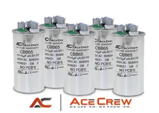 40/5 Dual Run Capacitor Lot of 5 MFD/UF 450VAC AC Electric Motor PREMIUM QUALITY