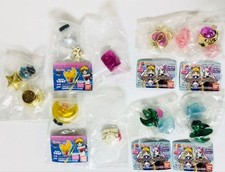 Sailor Moon Prism Power Dome  Perfume Bottle Figurine Set of 7 Bandai