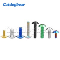 M4 M5 M6 Bullone Titanio Ombrello Viti Torx Per Bici Moto Ciclismo Ricambi