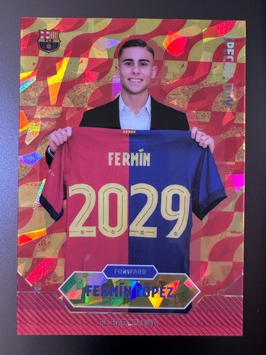 2024-25 Elevencard La Liga FC Barcelona Special Day Ice/499 - Fermin Lopez