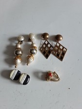 boucles d'oreilles vintage bijou fantaisie