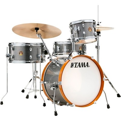 Tama LJK48 Club-Jam 4-Piece Acoustic Drum Shell Pack, Galaxy Silver