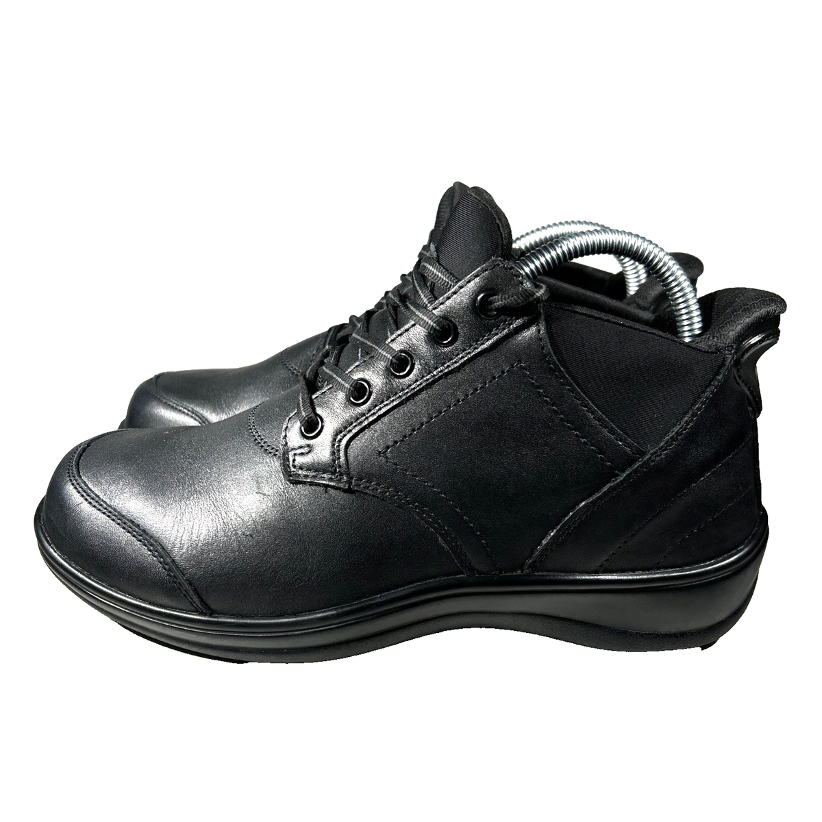 Orthofeet Womens Leather Boots Shoes Size 8 X-WIDE Diabetic Comfort Lace Up  Wide | eBay