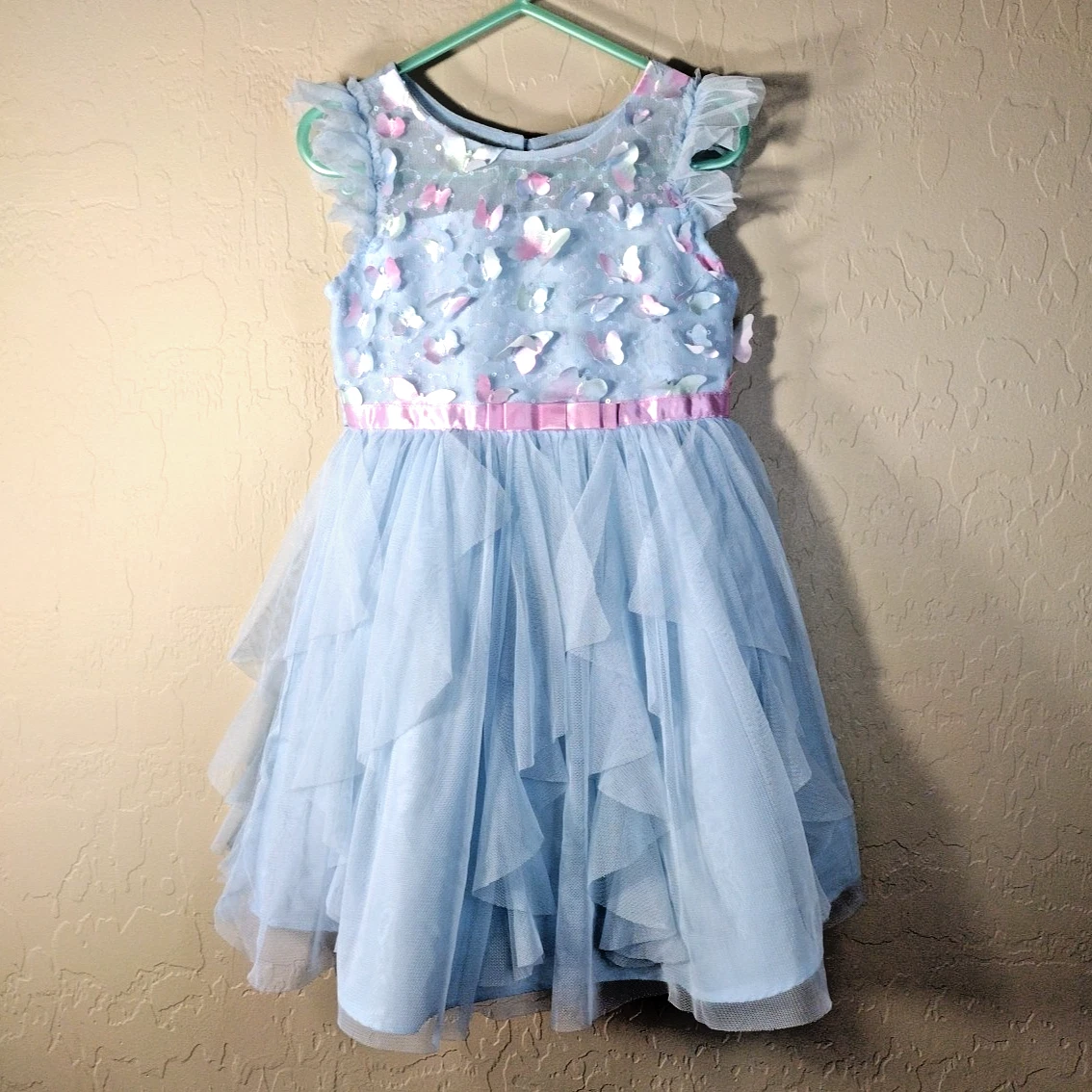 limelight green dress Twist knot dress main image 0