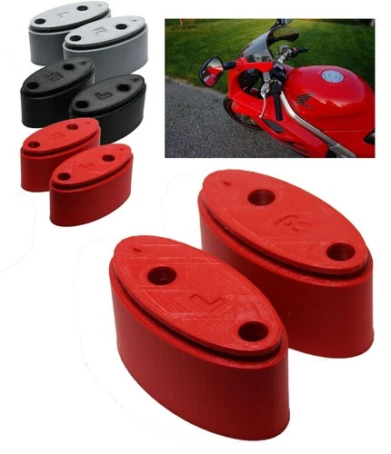 Mirror Extender  Spacer Adaptor Riser Adapter Honda VFR 800 VFR800 RC46 RC36