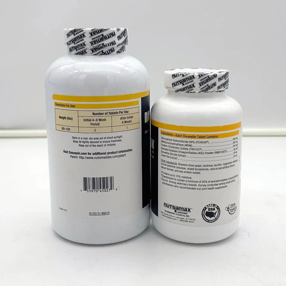 Dasuquin with MSM for Large Dogs 168 Ct.  Chewable Tablet ( 2 Pack 84 CT) - Image 4 of 4