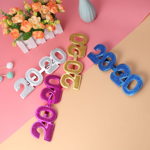 4 Pcs Party Glasses Funny for Adults Fancy Dress End of The Year - Picture 6 of 11
