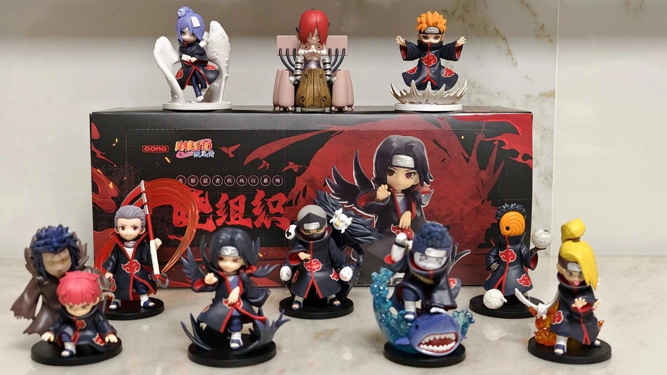 GONG Naruto Shippuden Series Battle Against Akatsuki Figure Blind Box - Image 2 of 4