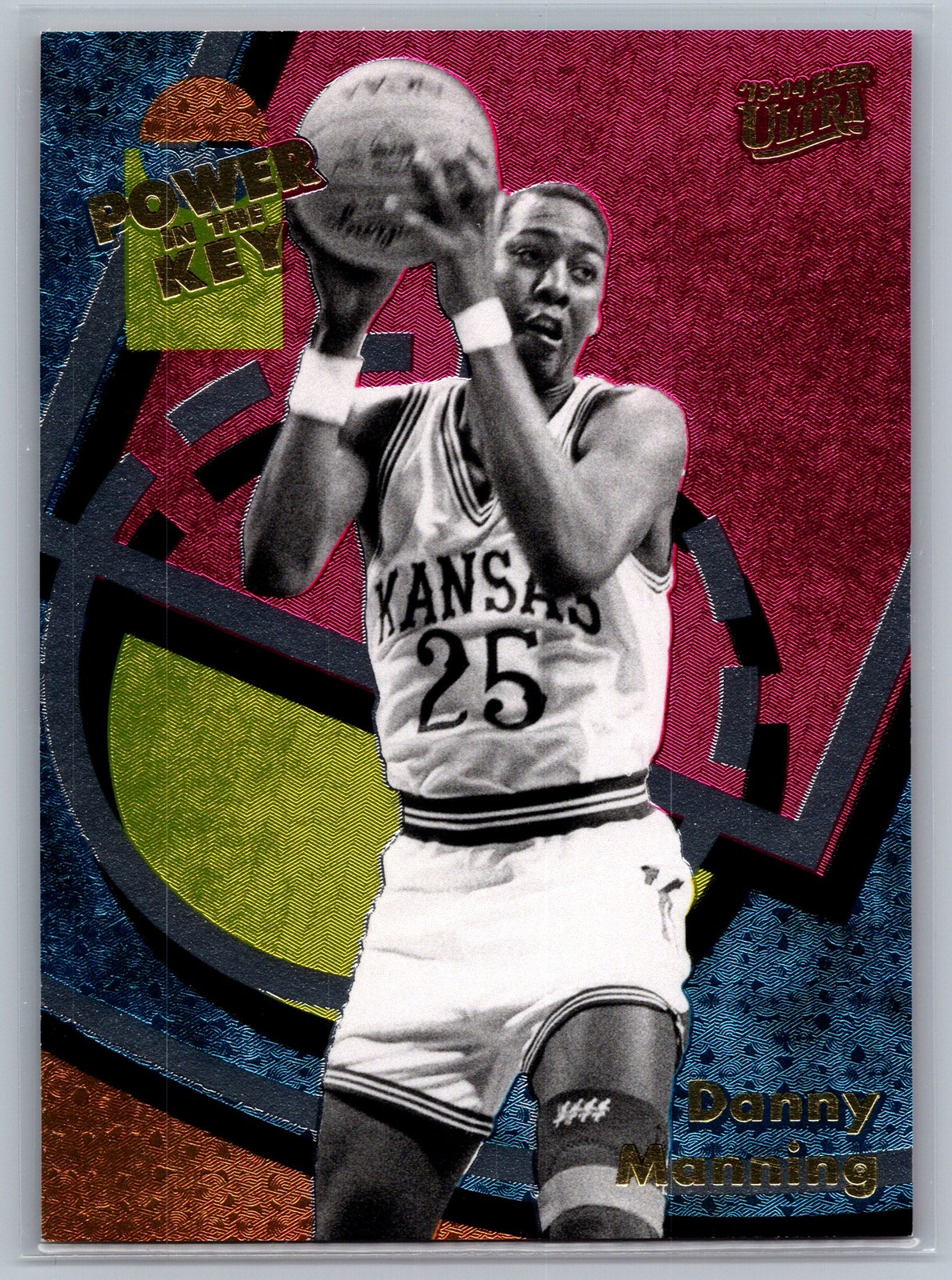 2013-14 Fleer Retro #4 Danny Manning '93-94 Ultra Power in the Key