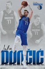 Dallas Mavericks Luka Doncic 12x8in Metal Sign NBA Basketball dt