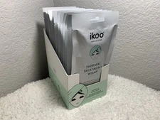 Box  Of 15  Ikoo Thermal Treatment Wrap Hydrate And Shine Mask free shipping