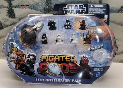 STAR WARS FIGHTER PODS SITH INFILTRATOR PACK 8 FIGURES HASBRO