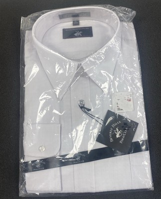 BRAND NEW! Beverly Hills Polo Cub Men s Dress Shirt Long Sleeve Size XL 17.5/35