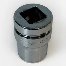 Snap On LES383 #38, 1-3/16” SAE Hex 12 Pt. 1” Drive Spline Socket USA Inv. A