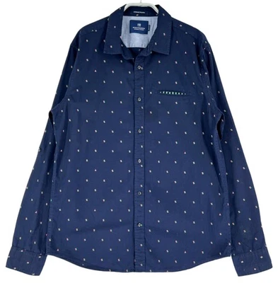 Scotch & Soda Chemise Boutonnée Homme Coupe Regular Décontractée Taille L - Photo 1/4