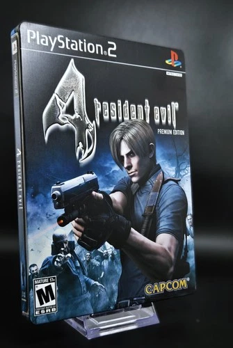 Resident Evil 4 PREMIUM STEELBOOK EDITION w/ Ada Cell Limited PS2 Playstation 2