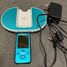SONY NW-S636F Walkman Digital Media Player Audio MP3 4GB Blue Japanese Tested