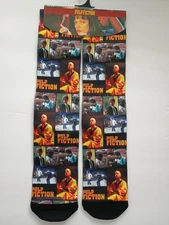 Pulp Fiction Bioworld Miramax Men's Crew Socks - Sock size: 10-13 (2018) 1 pair