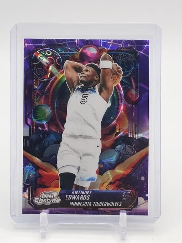 2025 Topps Cosmic Chrome Anthony Edwards Base (RAW)